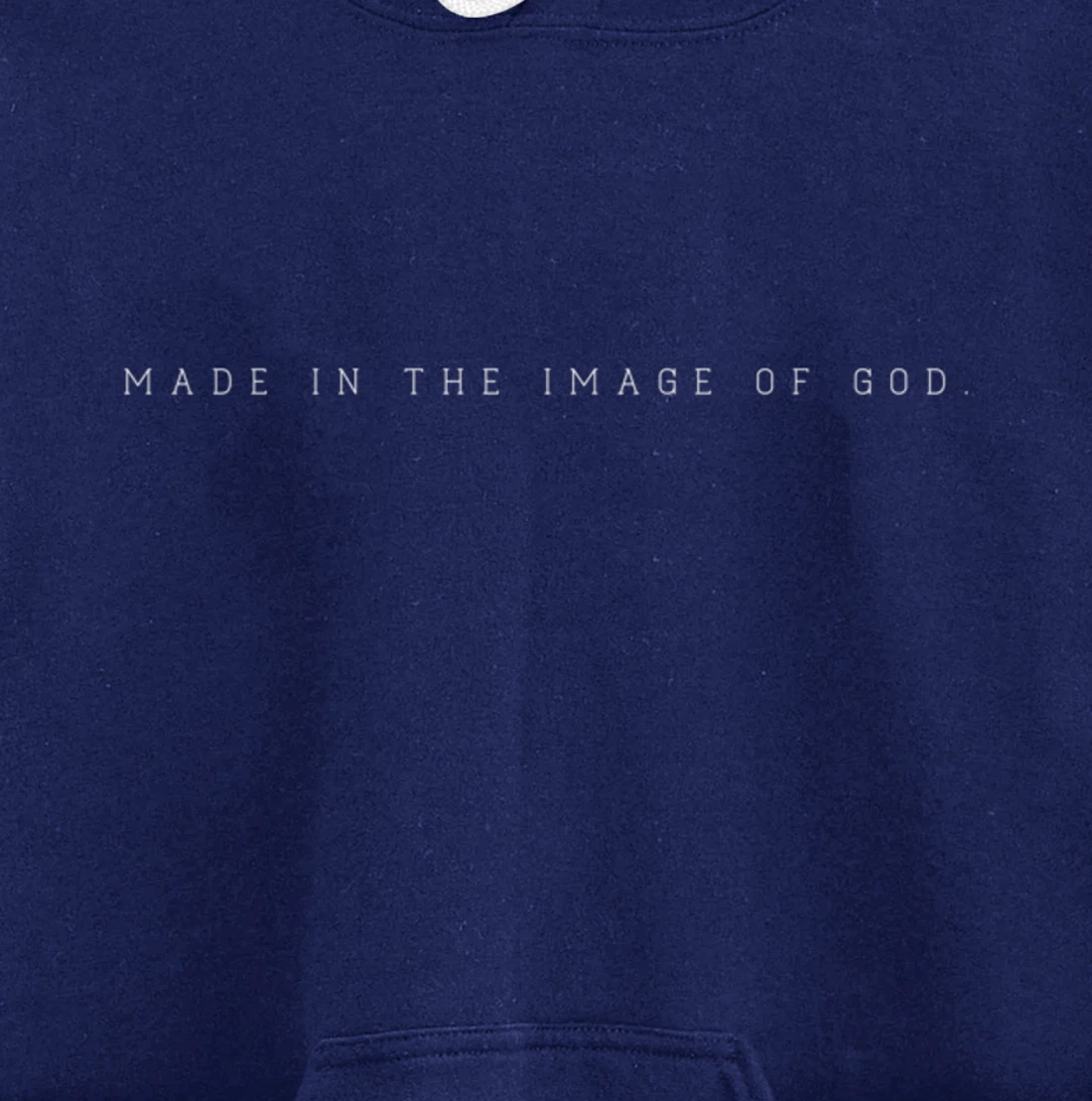 Made in the Image of God Christian God Bible Pullover Hoodie