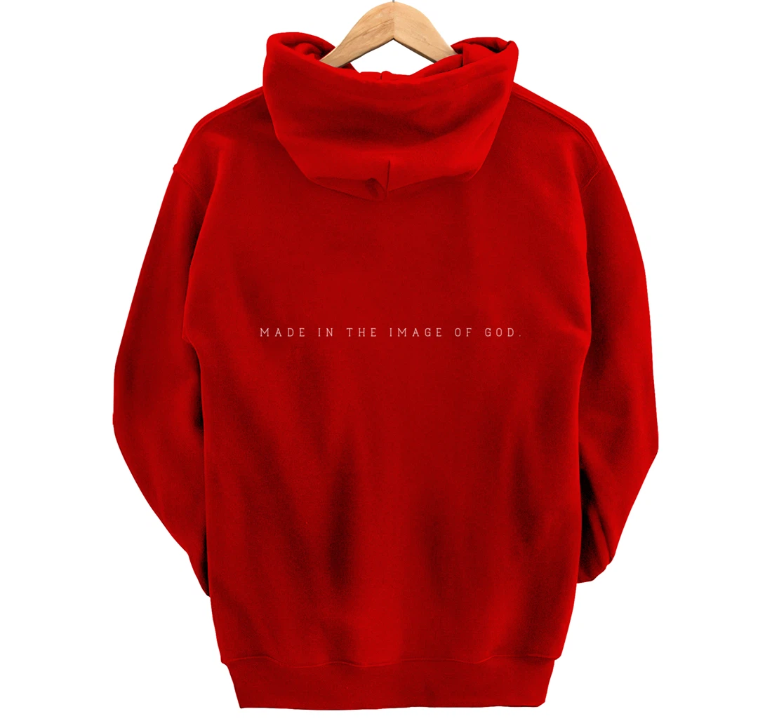 Made in the Image of God Christian God Bible Pullover Hoodie