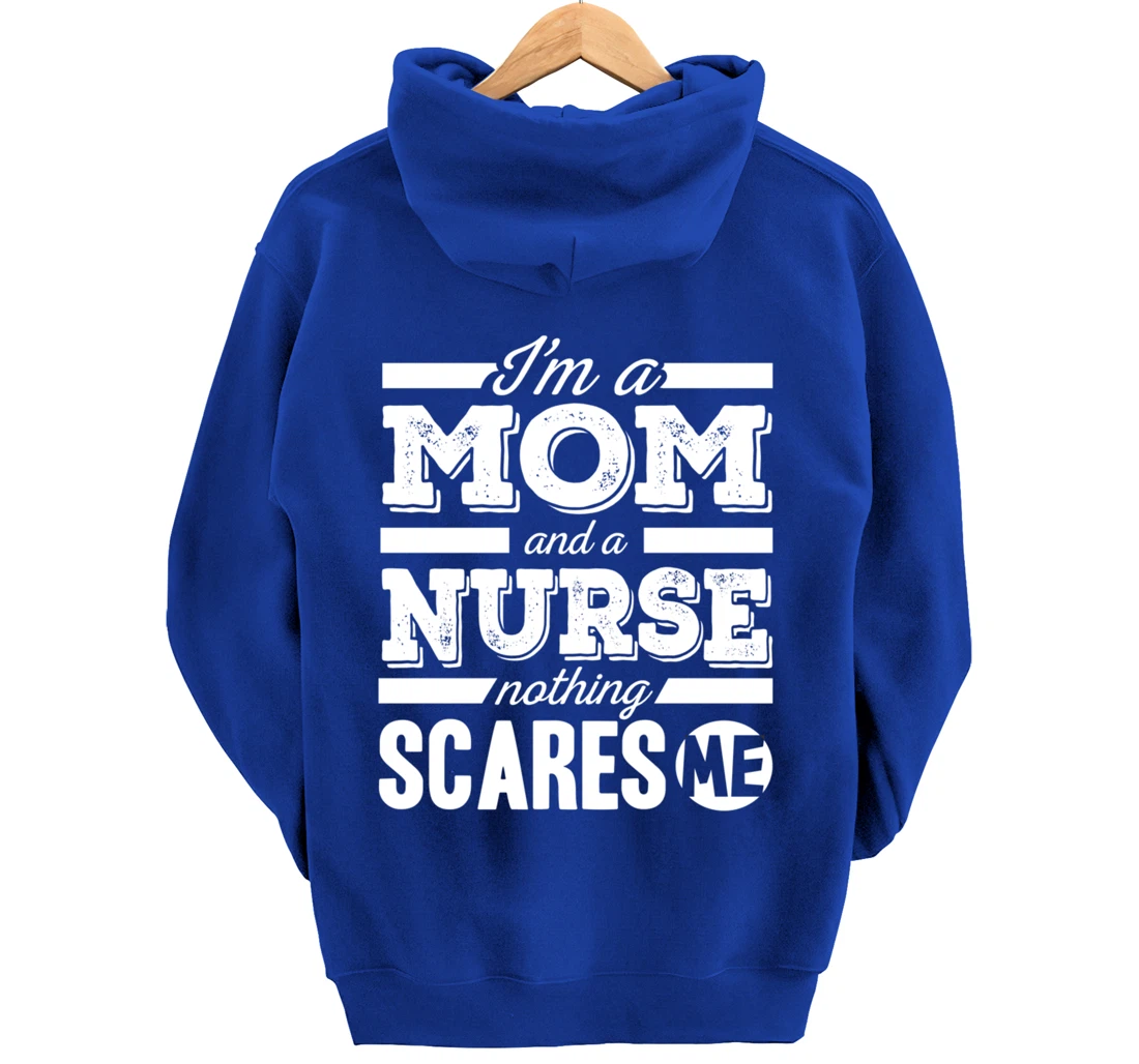 Funny Nursing Lover Mom Graphic for Women and Mothers Nurse Pullover Hoodie