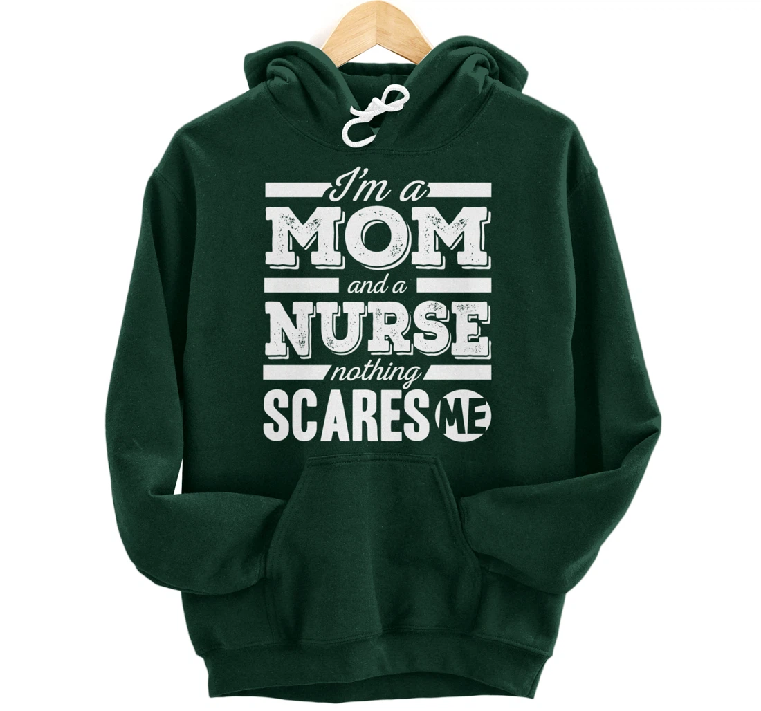 Funny Nursing Lover Mom Graphic for Women and Mothers Nurse Pullover Hoodie