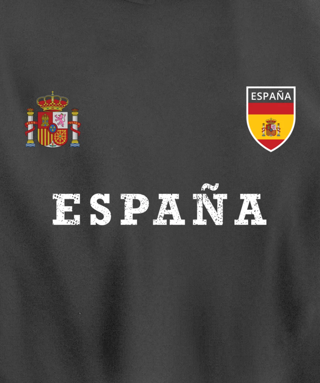 Spain Spanish Heritage Europe Roots España Barcelona Madrid Pullover Hoodie