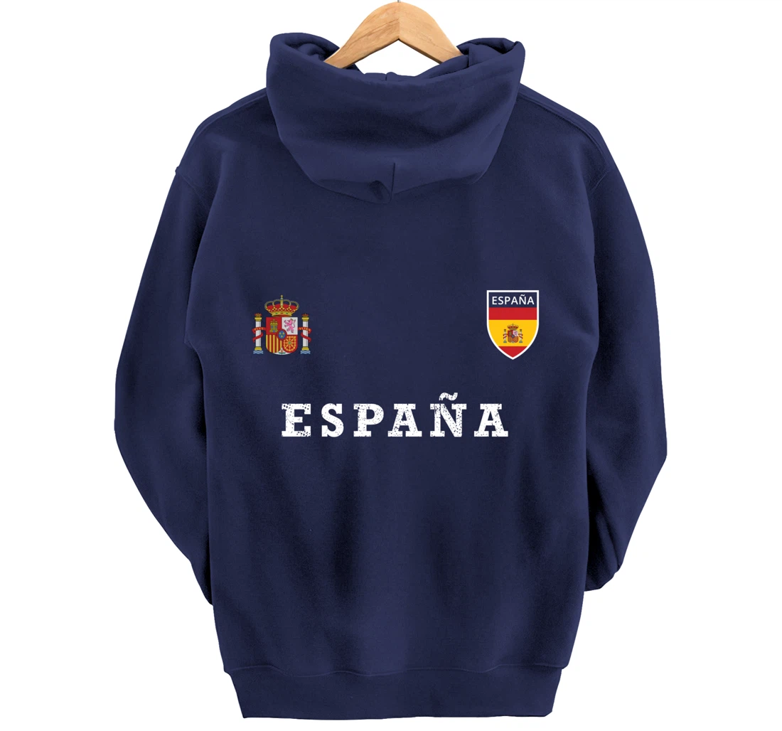 Spain Spanish Heritage Europe Roots España Barcelona Madrid Pullover Hoodie