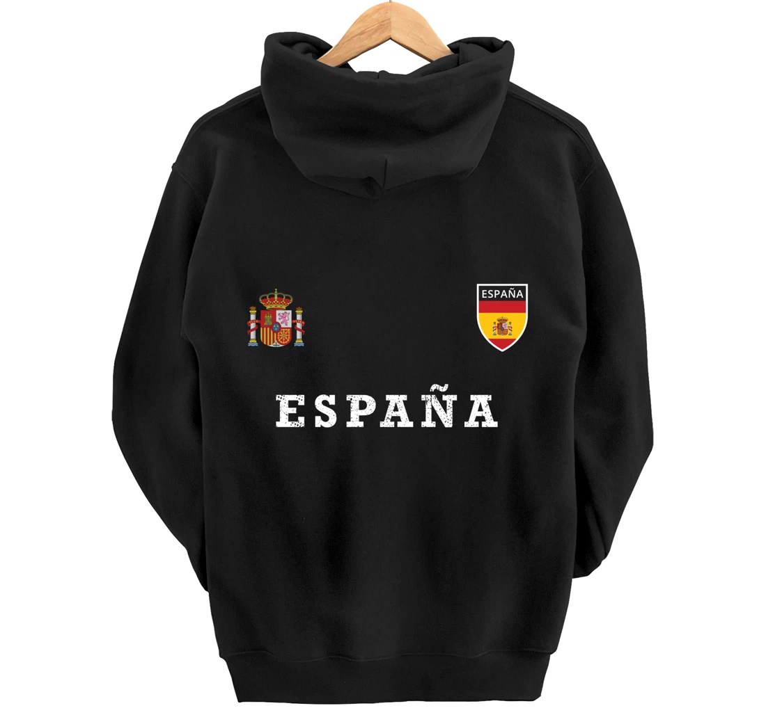 Spain Spanish Heritage Europe Roots España Barcelona Madrid Pullover Hoodie