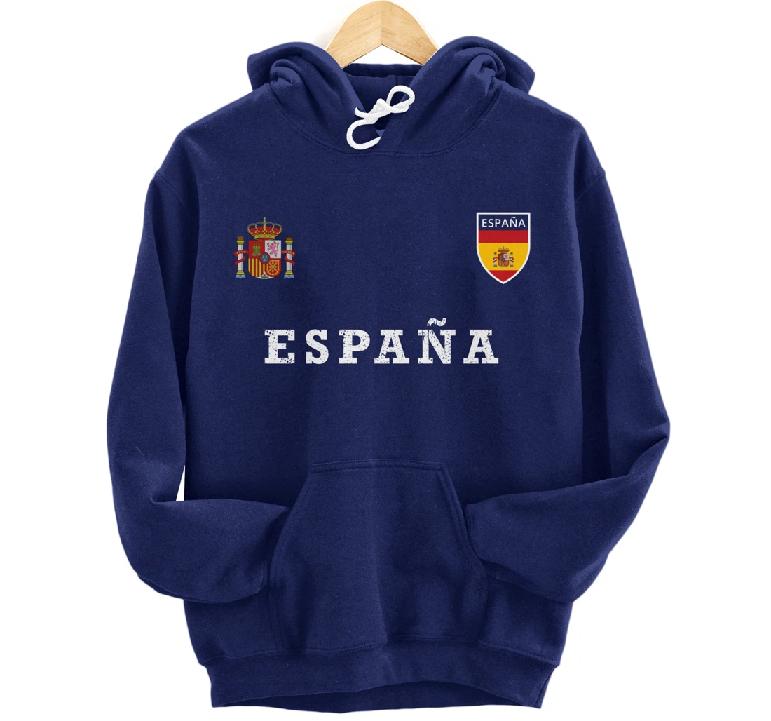 Spain Spanish Heritage Europe Roots España Barcelona Madrid Pullover Hoodie
