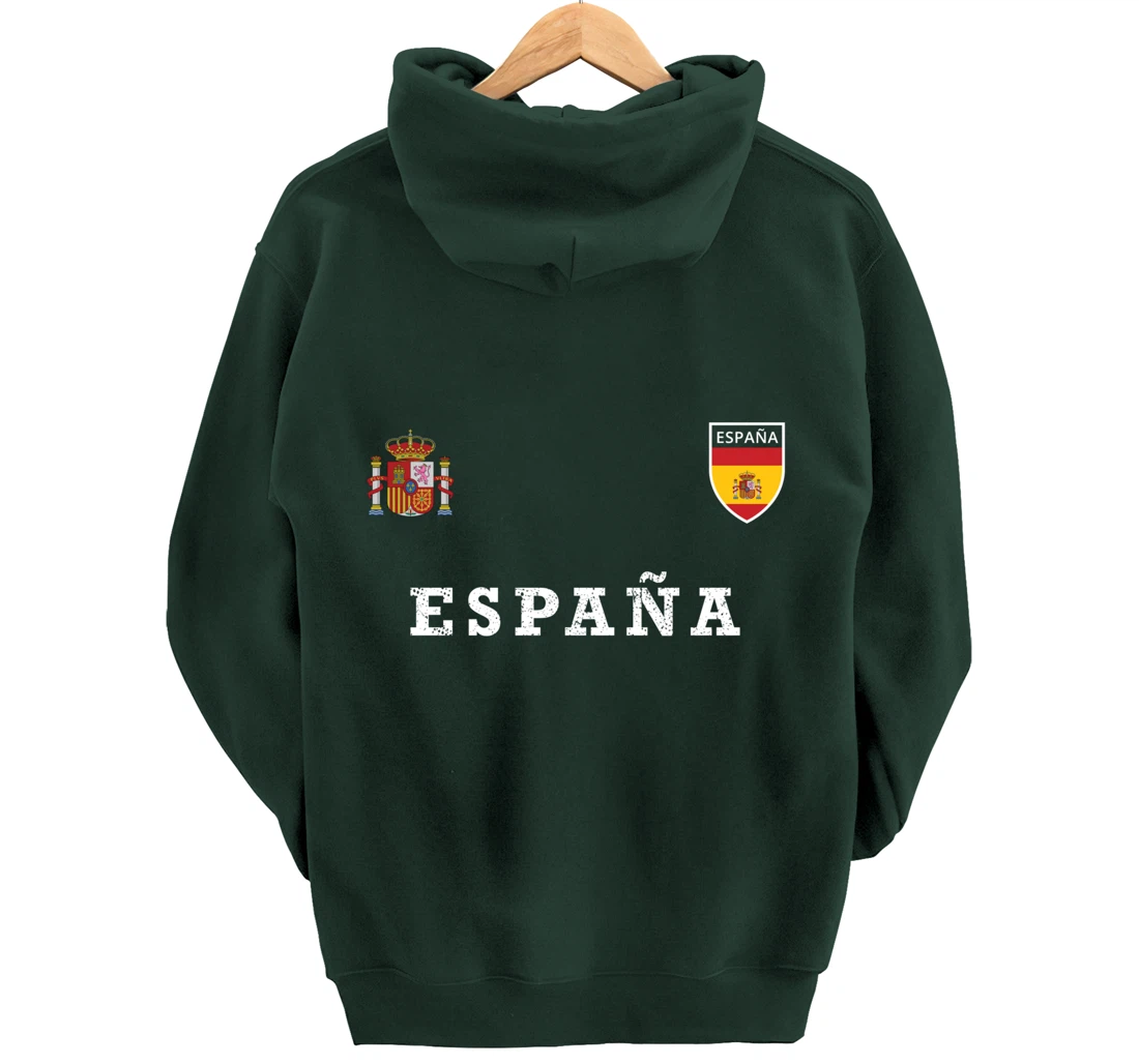 Spain Spanish Heritage Europe Roots España Barcelona Madrid Pullover Hoodie