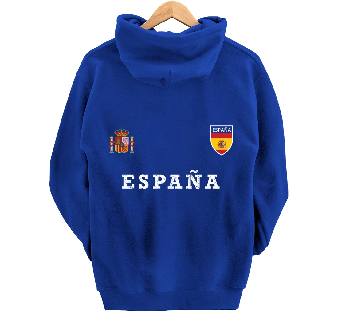Spain Spanish Heritage Europe Roots España Barcelona Madrid Pullover Hoodie