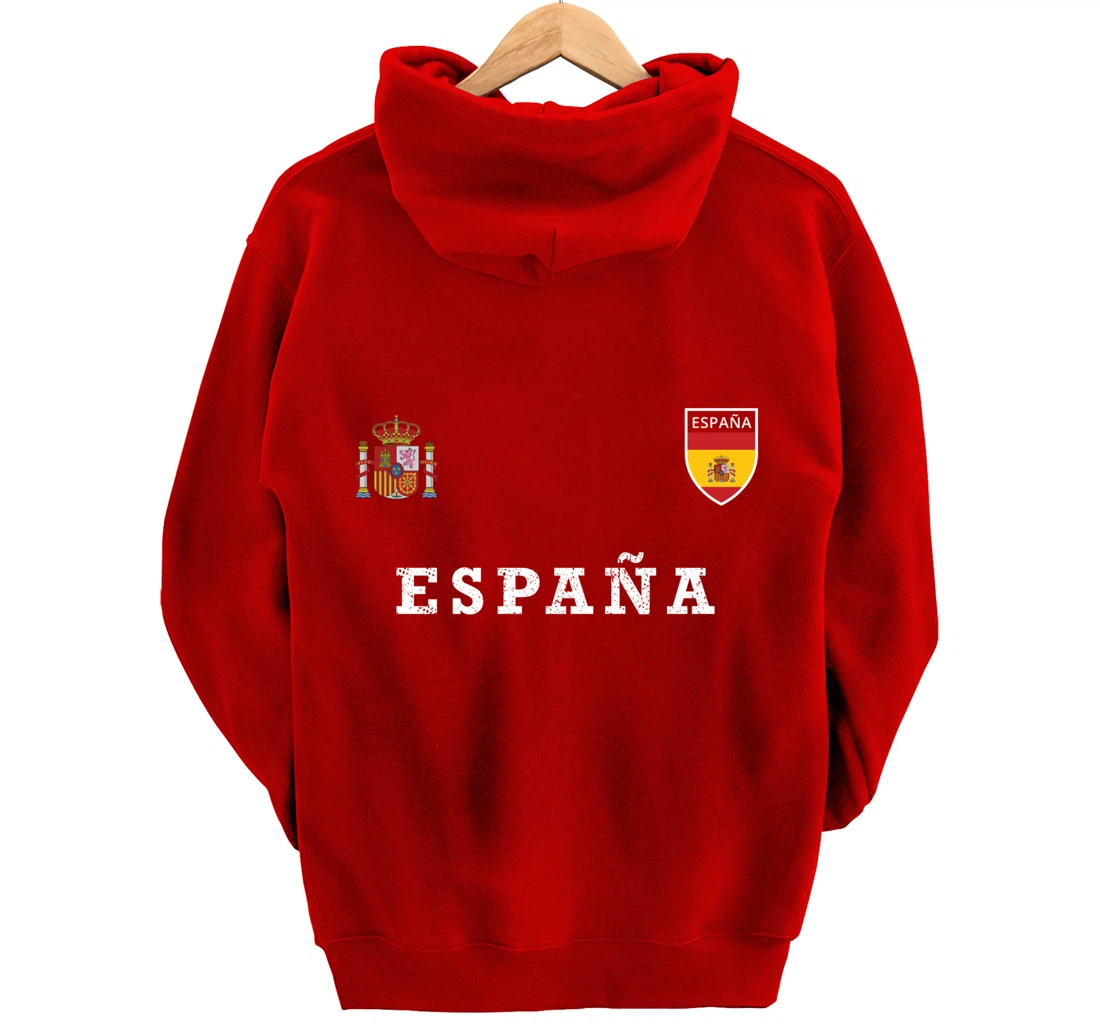 Spain Spanish Heritage Europe Roots España Barcelona Madrid Pullover Hoodie
