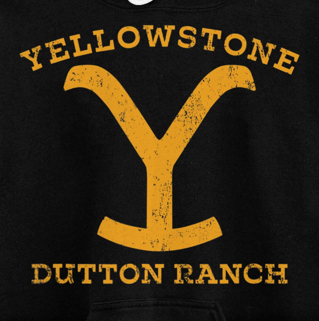 Yellowstone Tee Pullover Hoodie