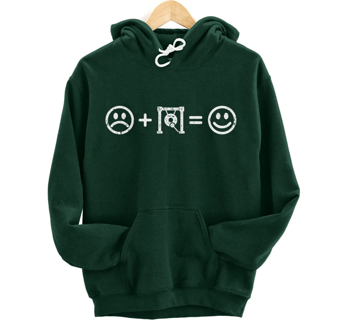 Gong Music Makes Happy Funny Gift Gong Player Lover Fan Pullover Hoodie