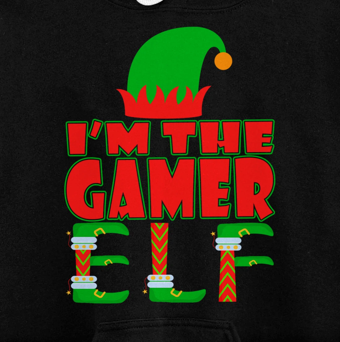 I'm The Gamer Elf Pullover Hoodie