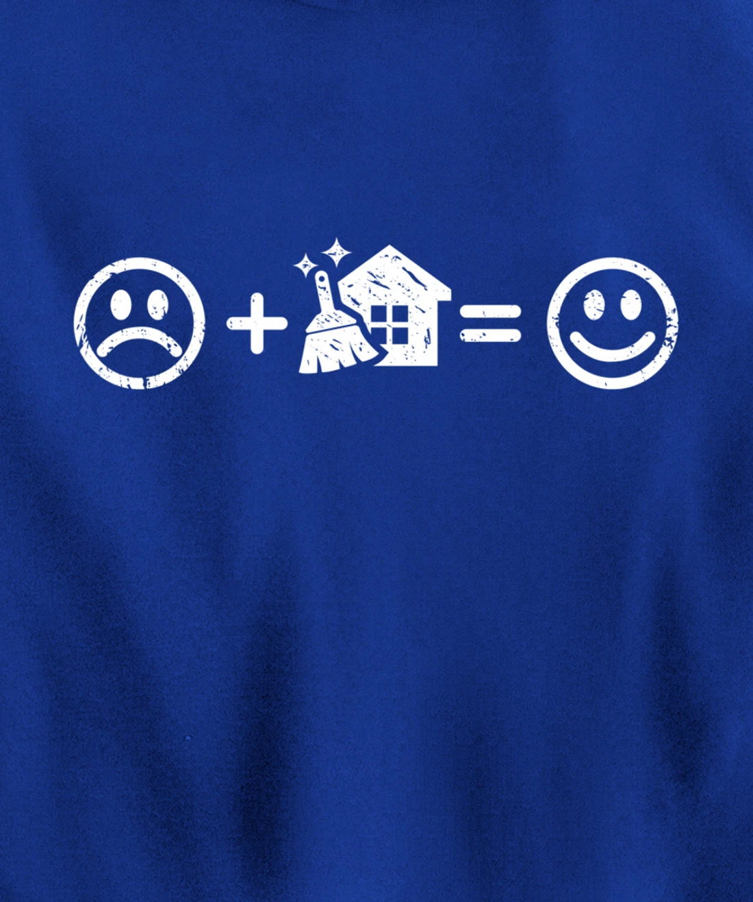 Housework Makes Happy Funny Gift Neat Freak Fun Chores Lover Pullover Hoodie