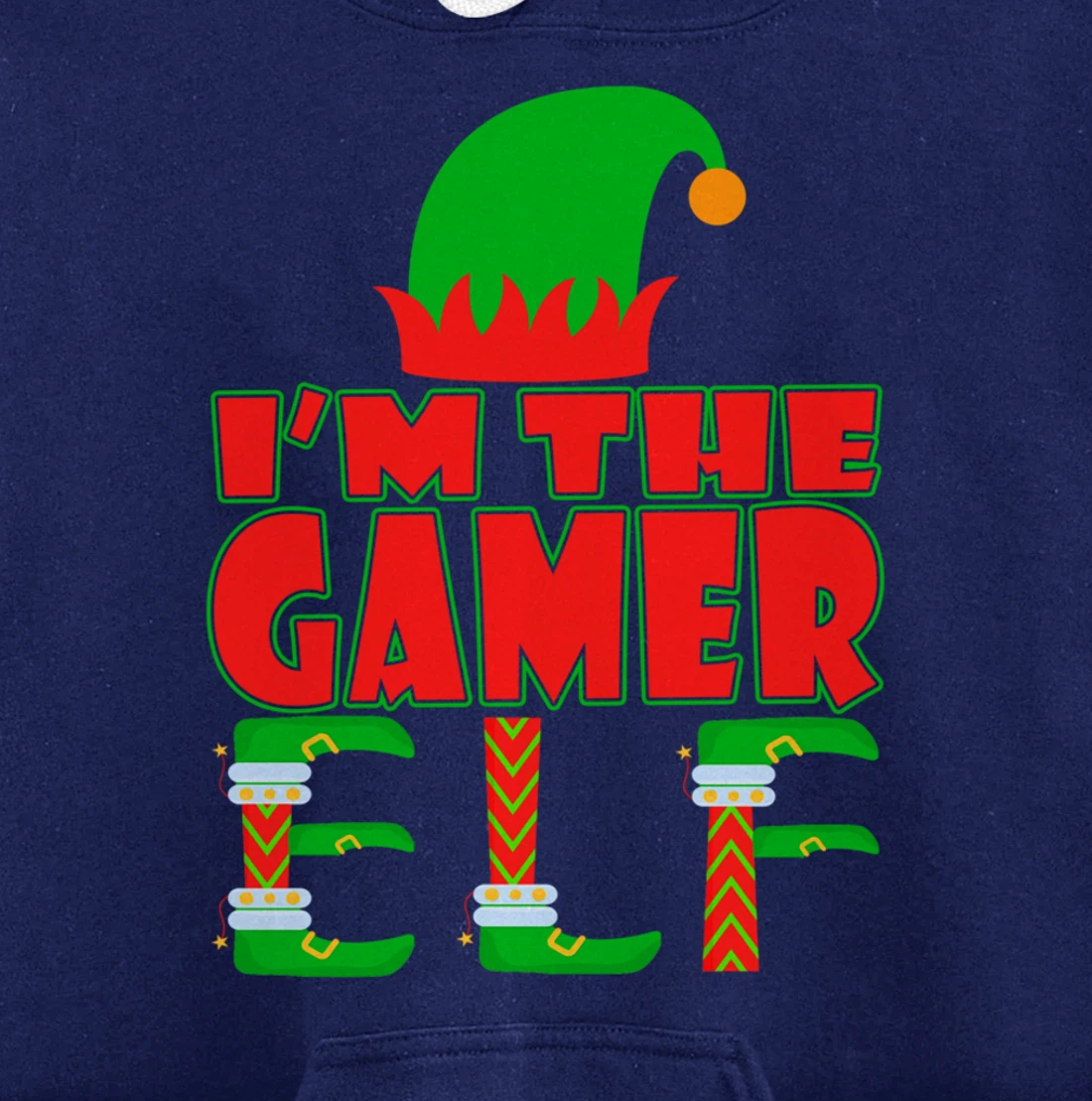 I'm The Gamer Elf Pullover Hoodie