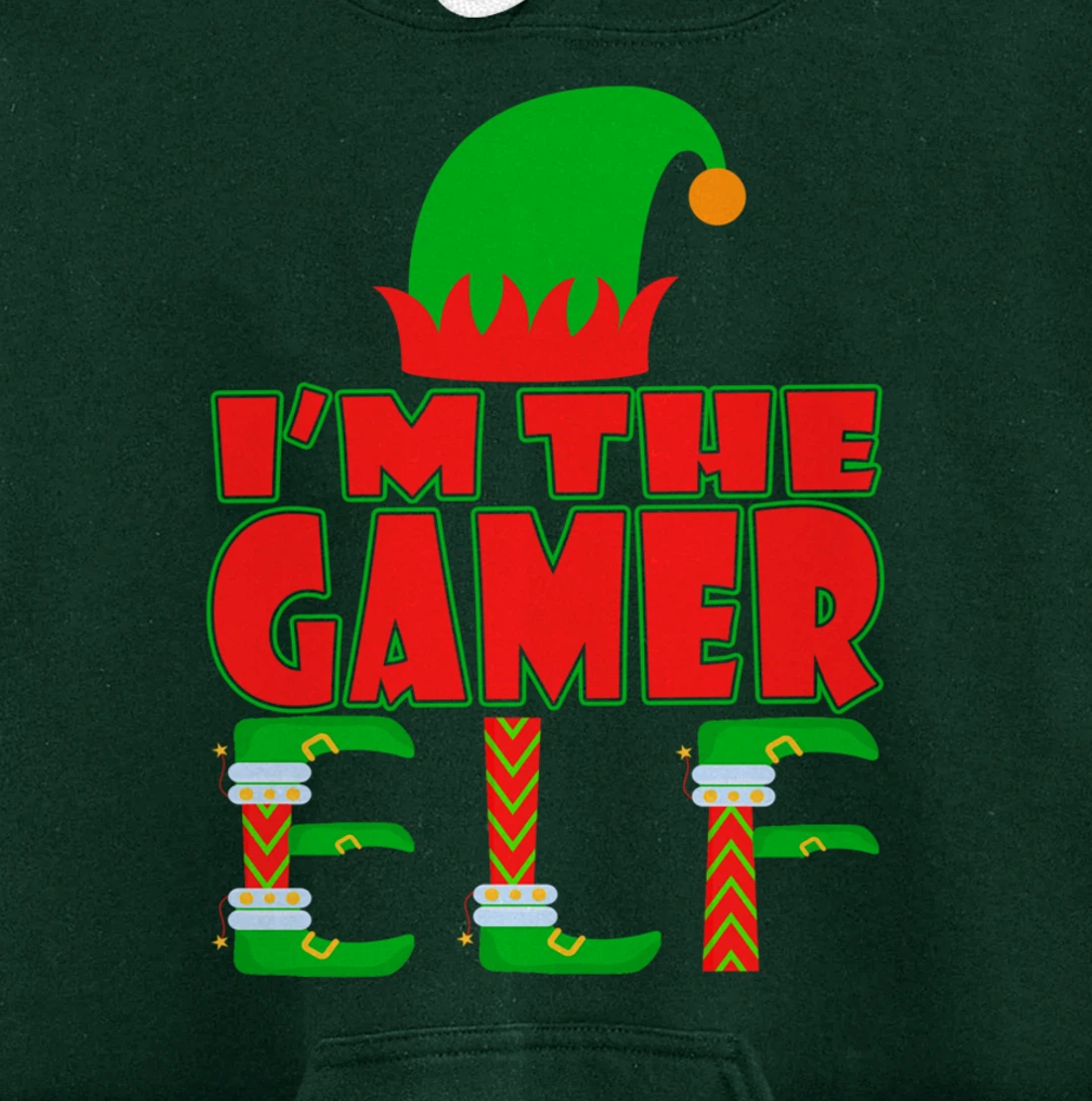 I'm The Gamer Elf Pullover Hoodie