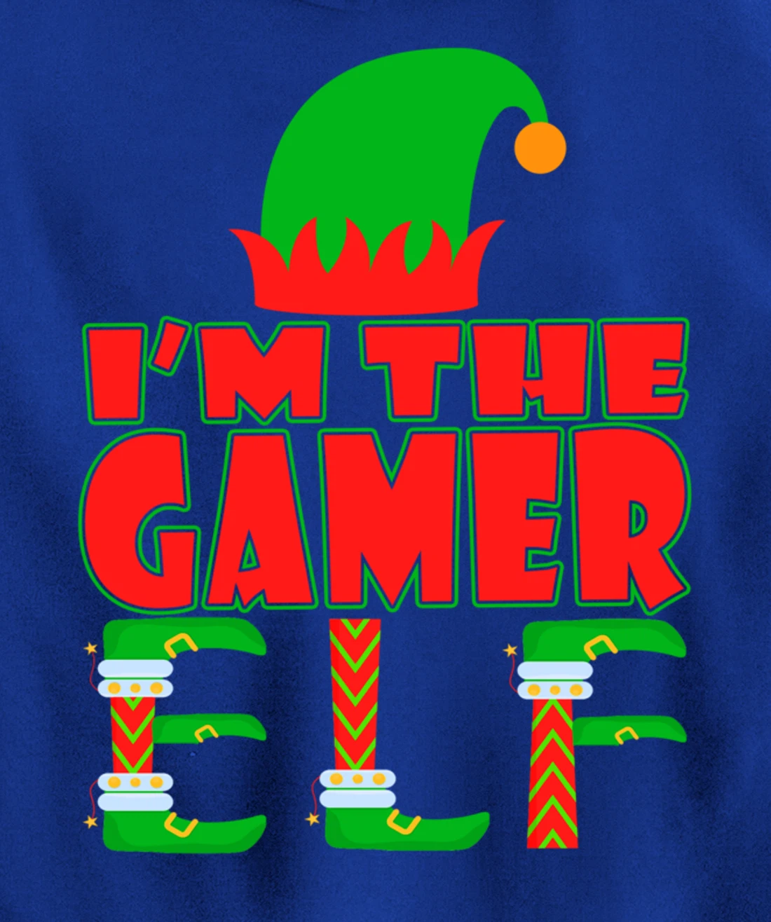 I'm The Gamer Elf Pullover Hoodie