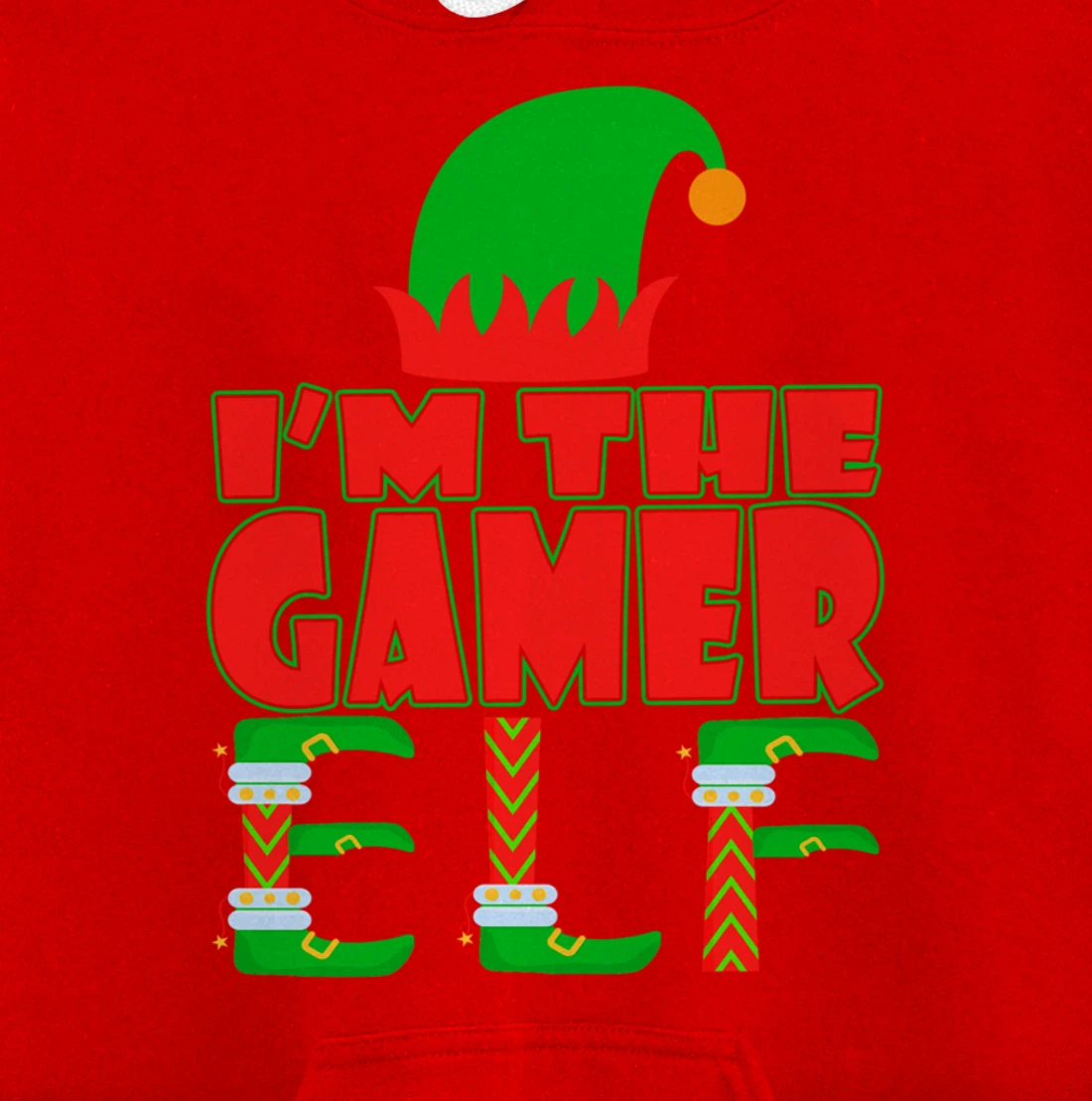I'm The Gamer Elf Pullover Hoodie