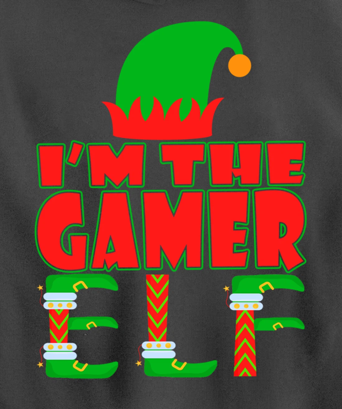 I'm The Gamer Elf Pullover Hoodie
