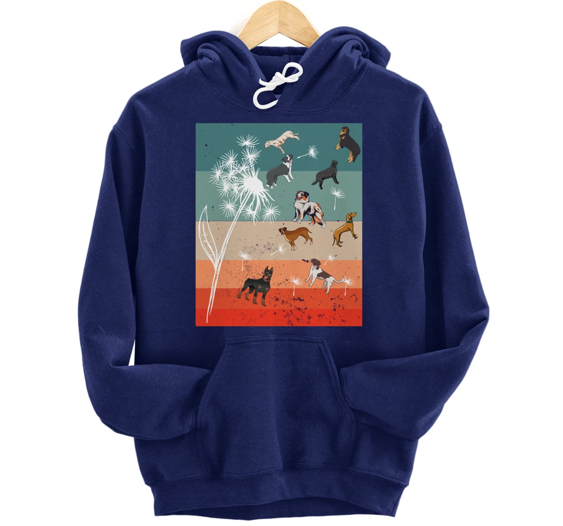 Faith Dandelion Butterflies Floral Flower Fly About Dogs Paw Pullover Hoodie