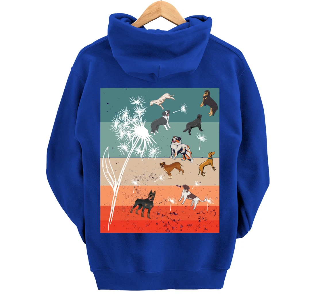 Faith Dandelion Butterflies Floral Flower Fly About Dogs Paw Pullover Hoodie