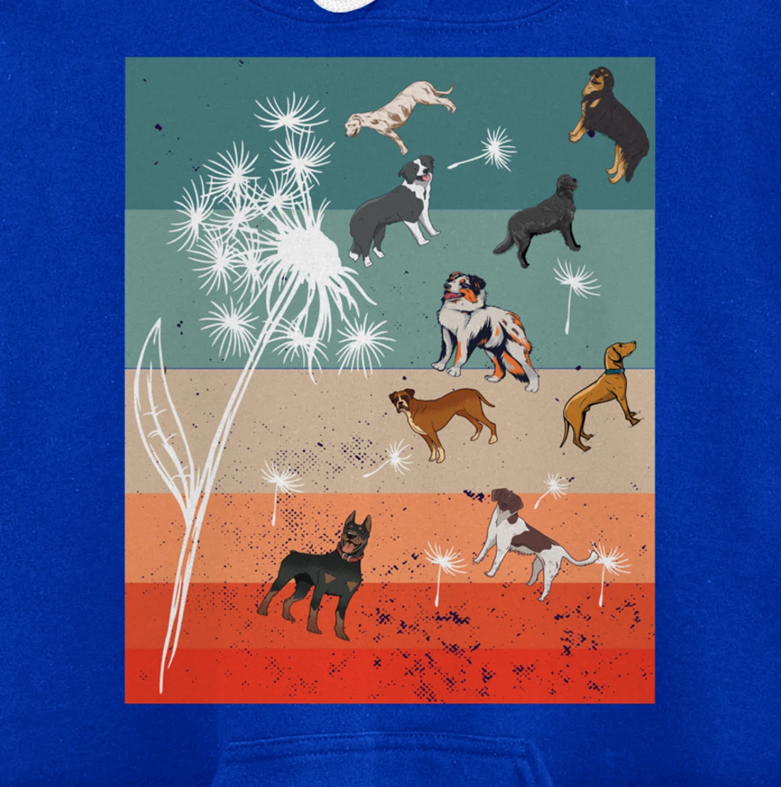 Faith Dandelion Butterflies Floral Flower Fly About Dogs Paw Pullover Hoodie