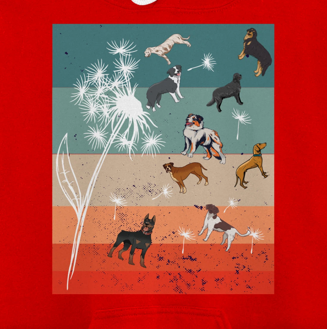 Faith Dandelion Butterflies Floral Flower Fly About Dogs Paw Pullover Hoodie