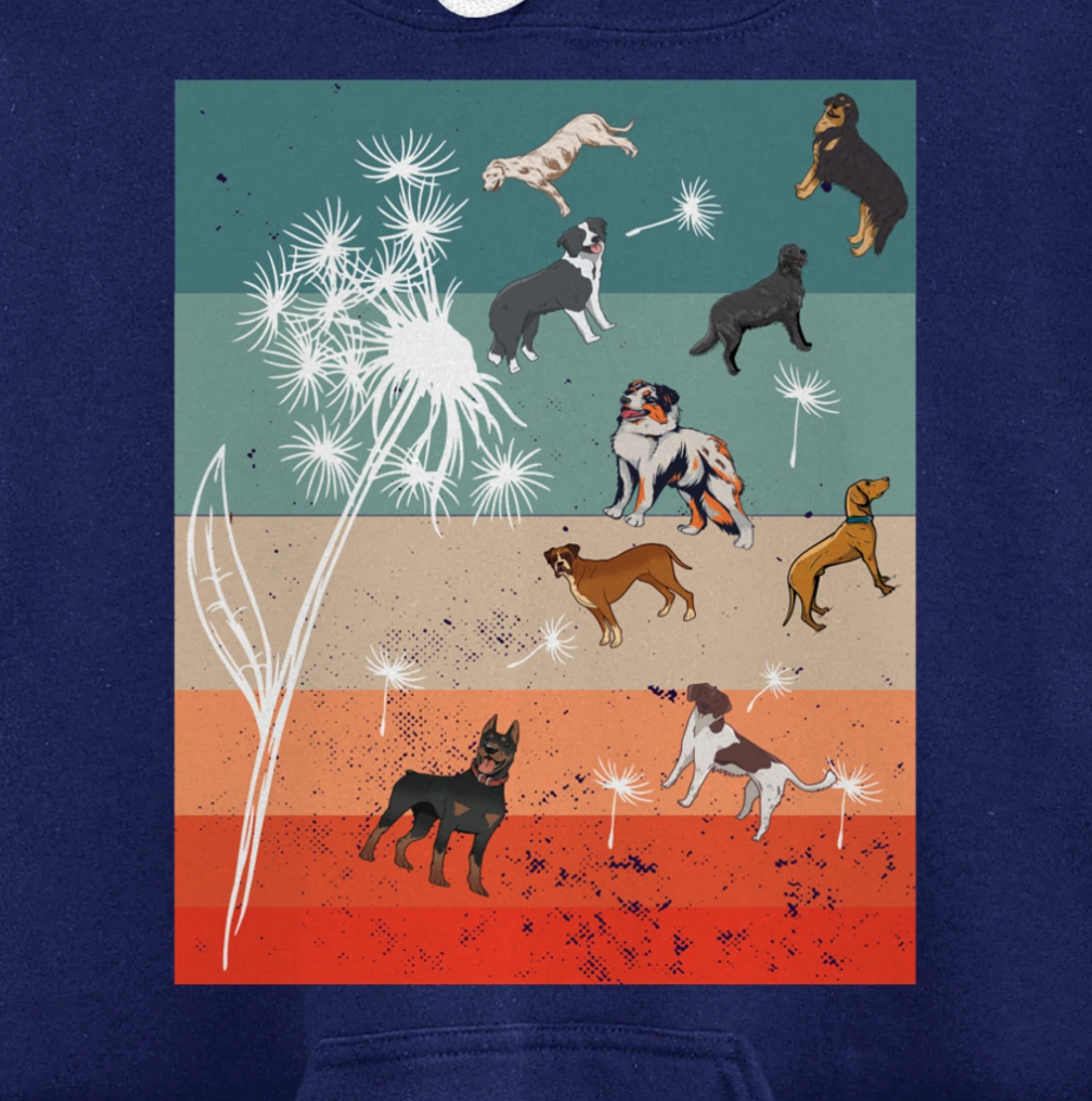 Faith Dandelion Butterflies Floral Flower Fly About Dogs Paw Pullover Hoodie