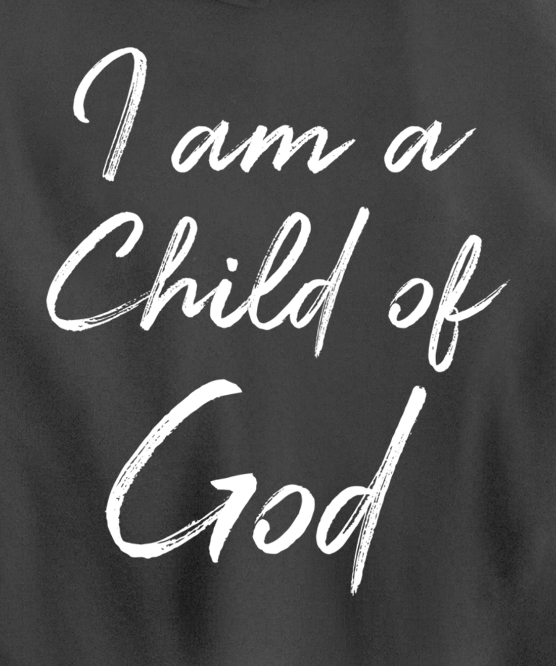 Christian Saying Quote for Women Cute I Am a Child of God Pullover Hoodie