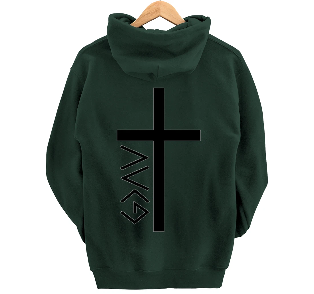 Cross God is Greater than the Highs and the Lows Pullover Hoodie