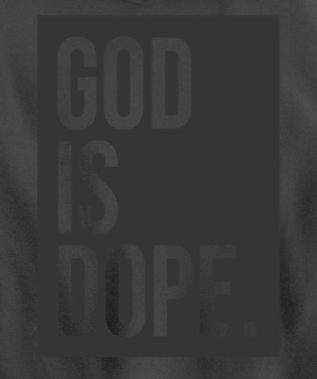 God Is Dope Pullover Hoodie