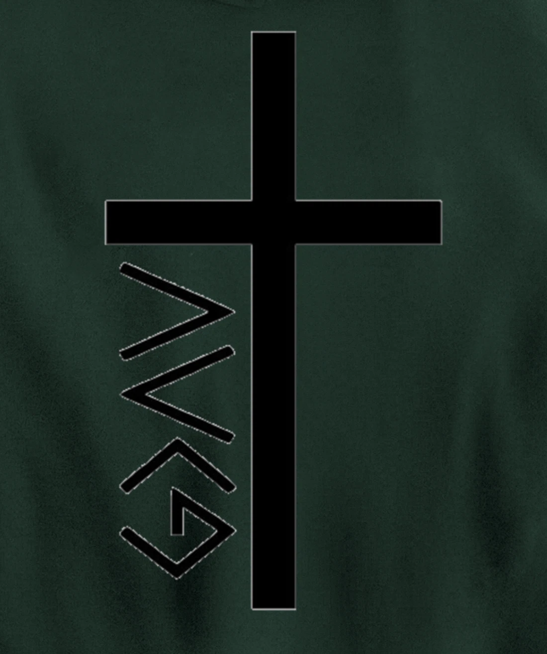 Cross God is Greater than the Highs and the Lows Pullover Hoodie