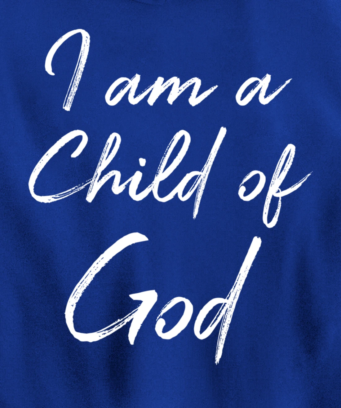 Christian Saying Quote for Women Cute I Am a Child of God Pullover Hoodie