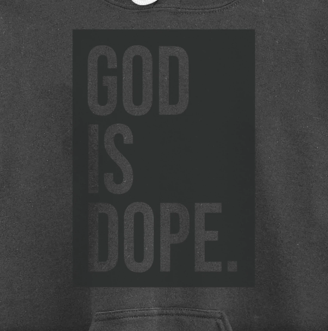 God Is Dope Pullover Hoodie