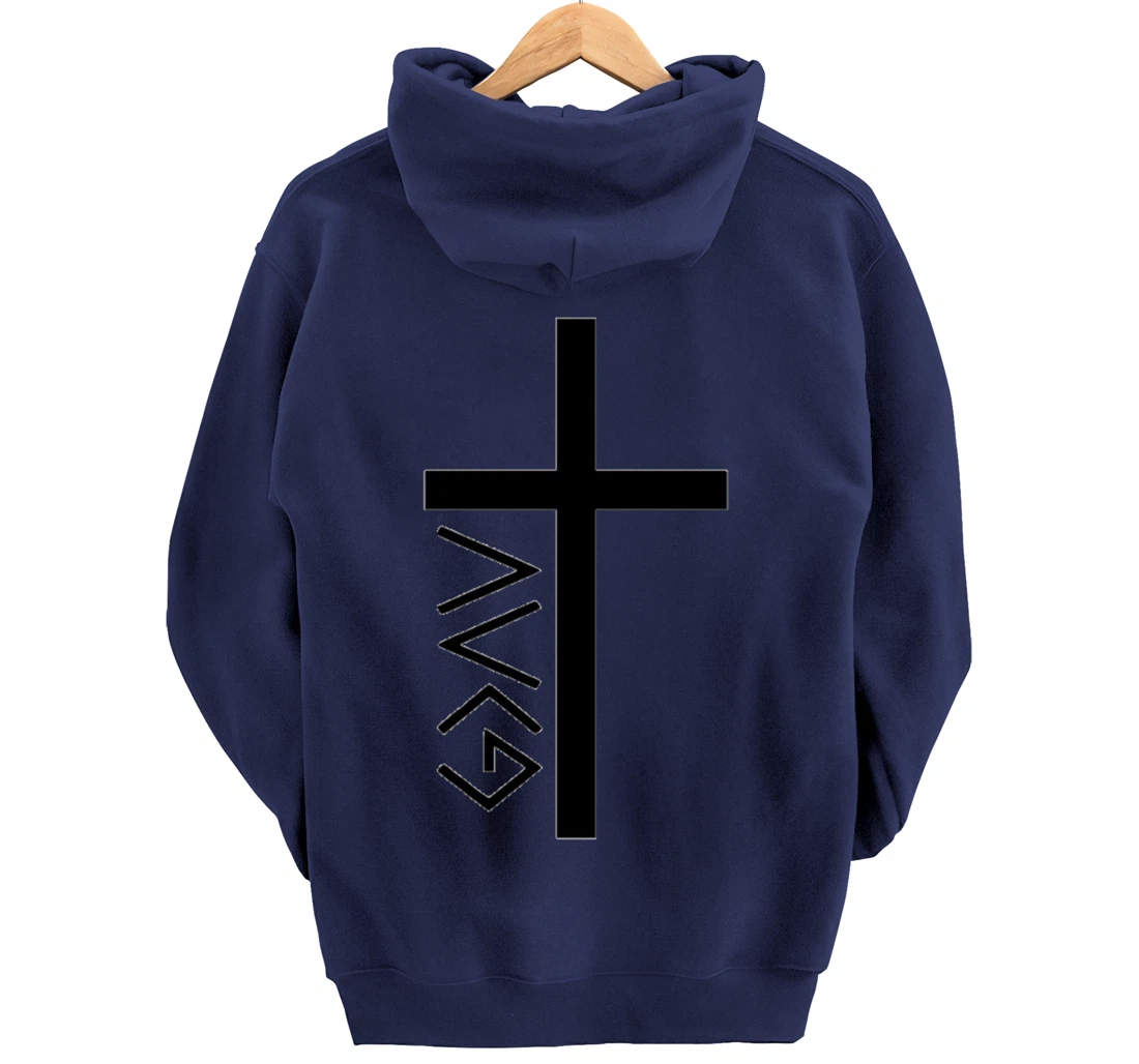 Cross God is Greater than the Highs and the Lows Pullover Hoodie