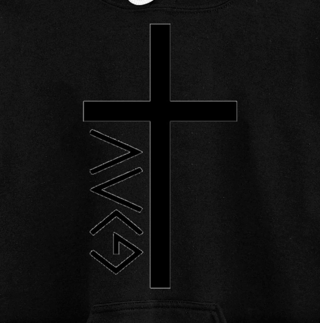 Cross God is Greater than the Highs and the Lows Pullover Hoodie