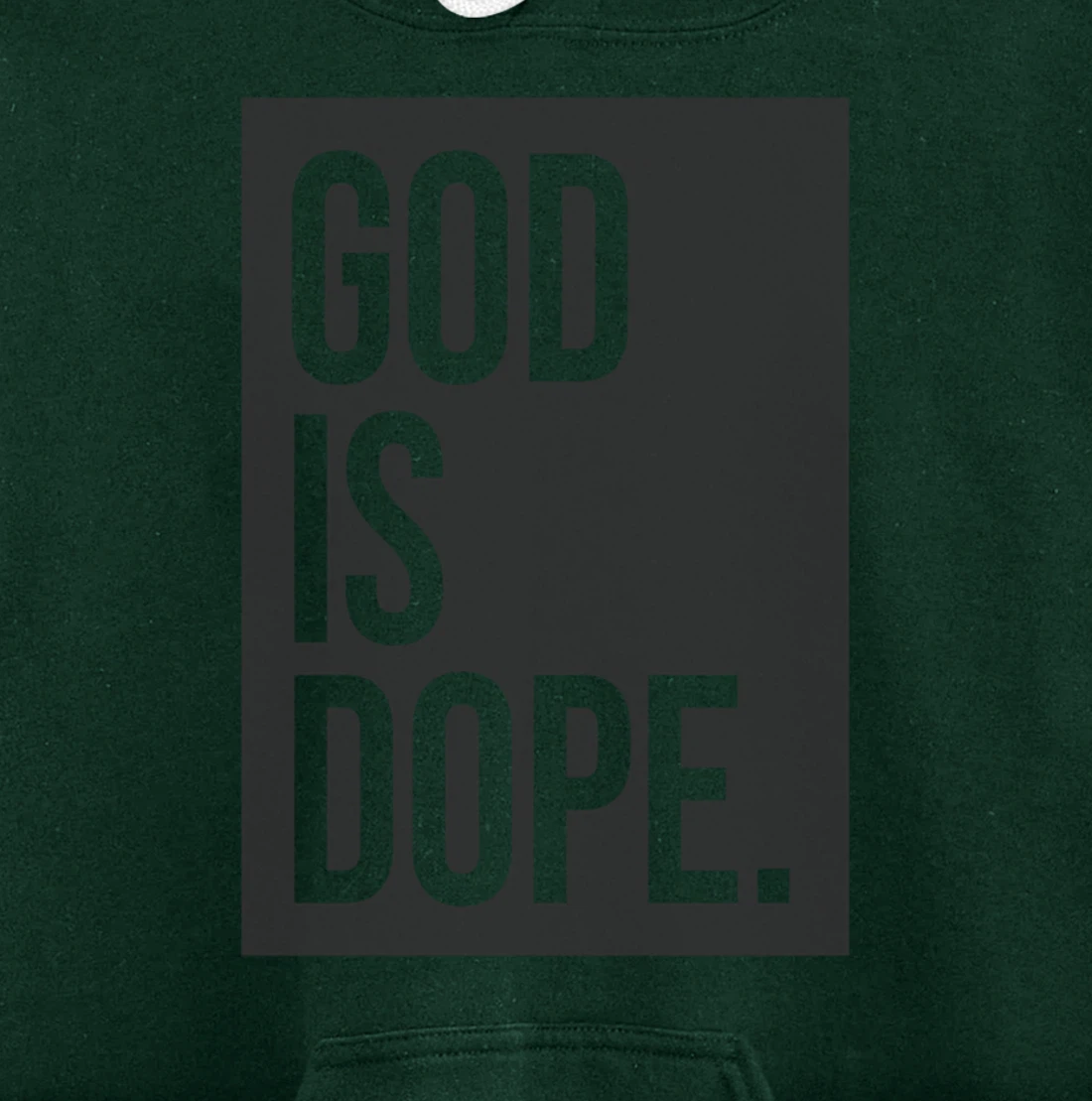 God Is Dope Pullover Hoodie