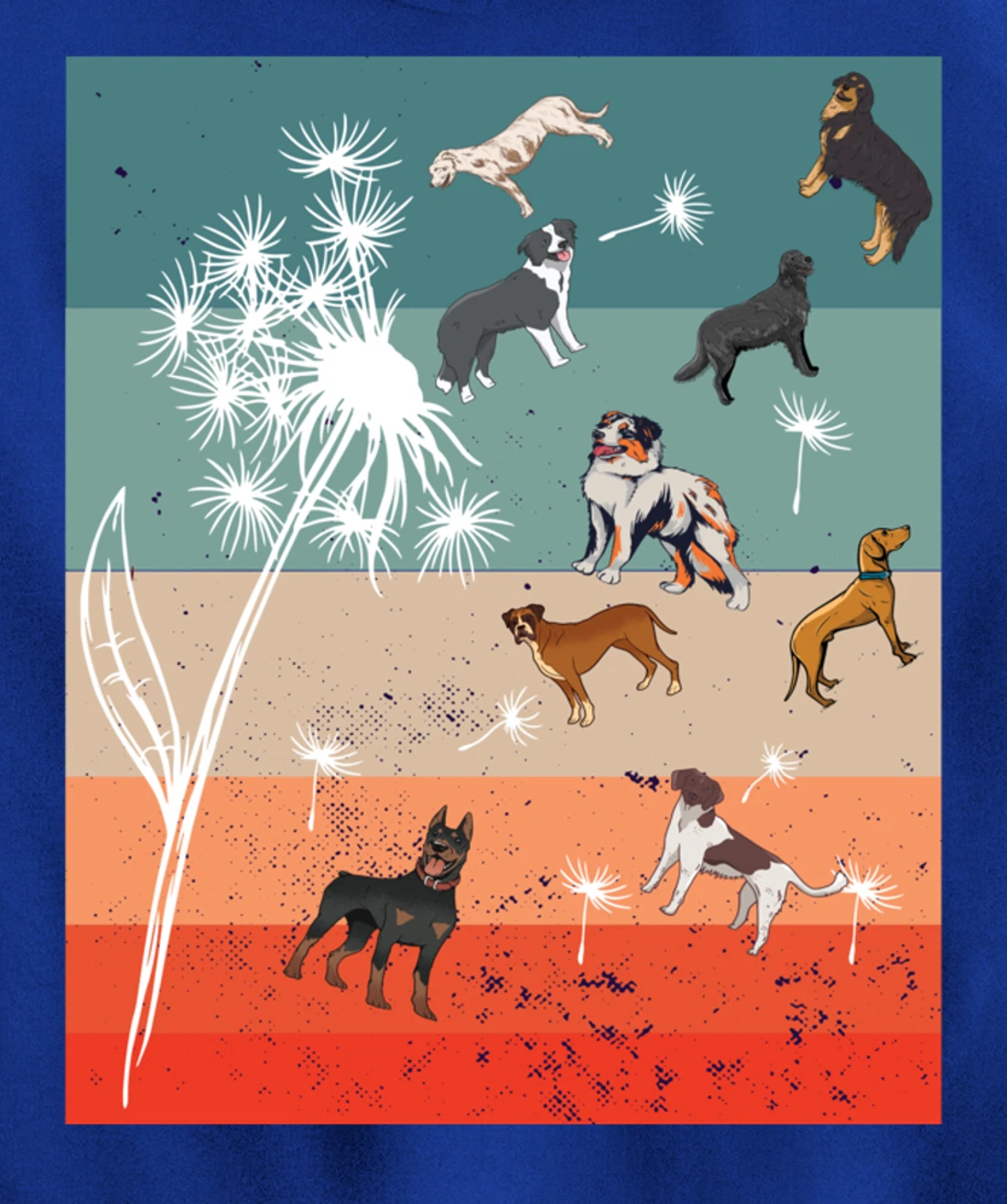 Faith Dandelion Butterflies Floral Flower Fly About Dogs Paw Pullover Hoodie