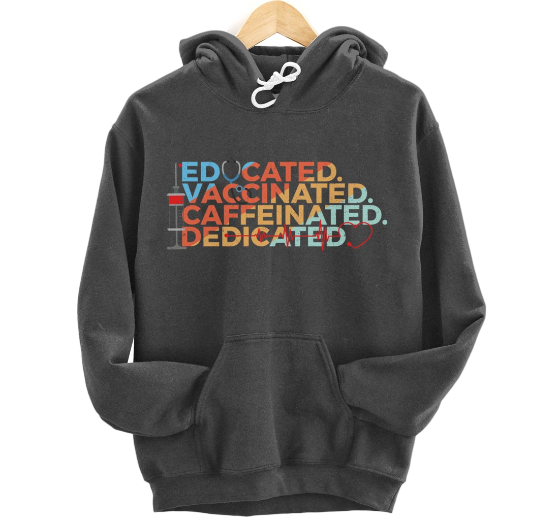 Funny Nursing Lover Graphic for Women and Men Nurse Pullover Hoodie