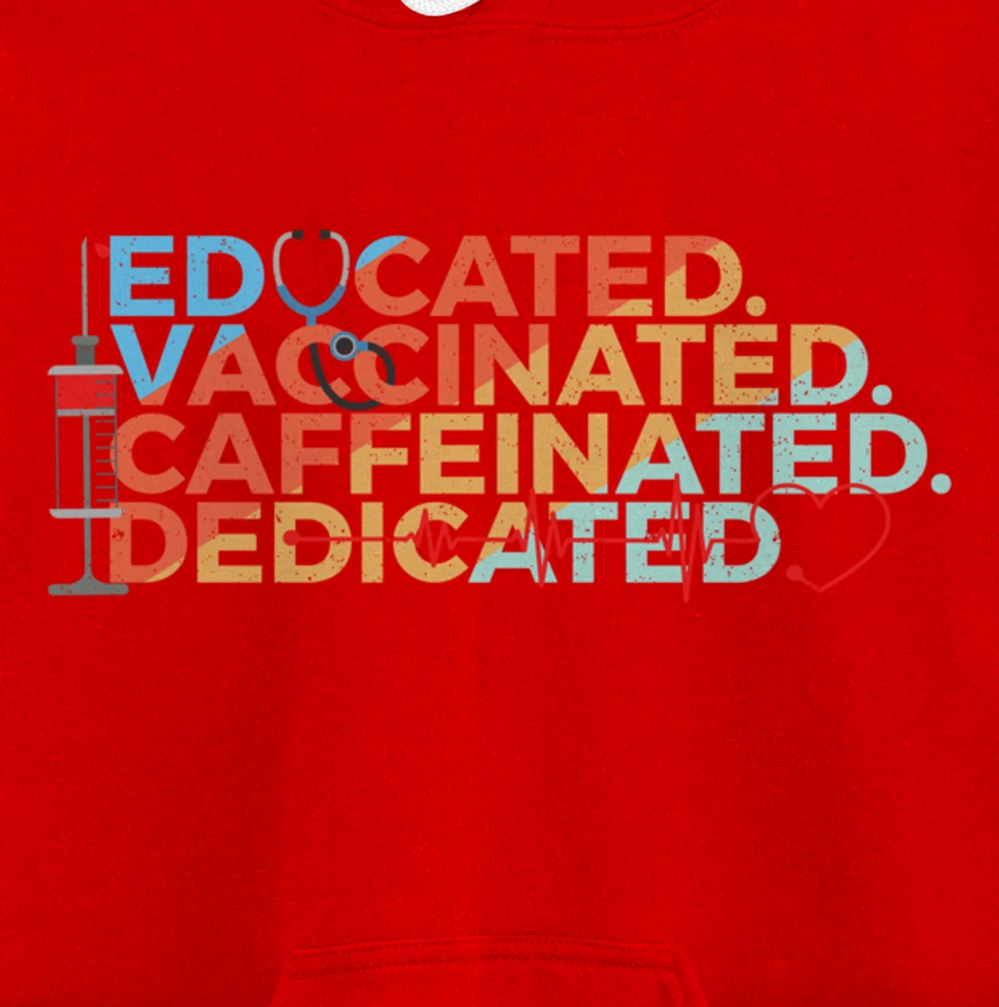 Funny Nursing Lover Graphic for Women and Men Nurse Pullover Hoodie