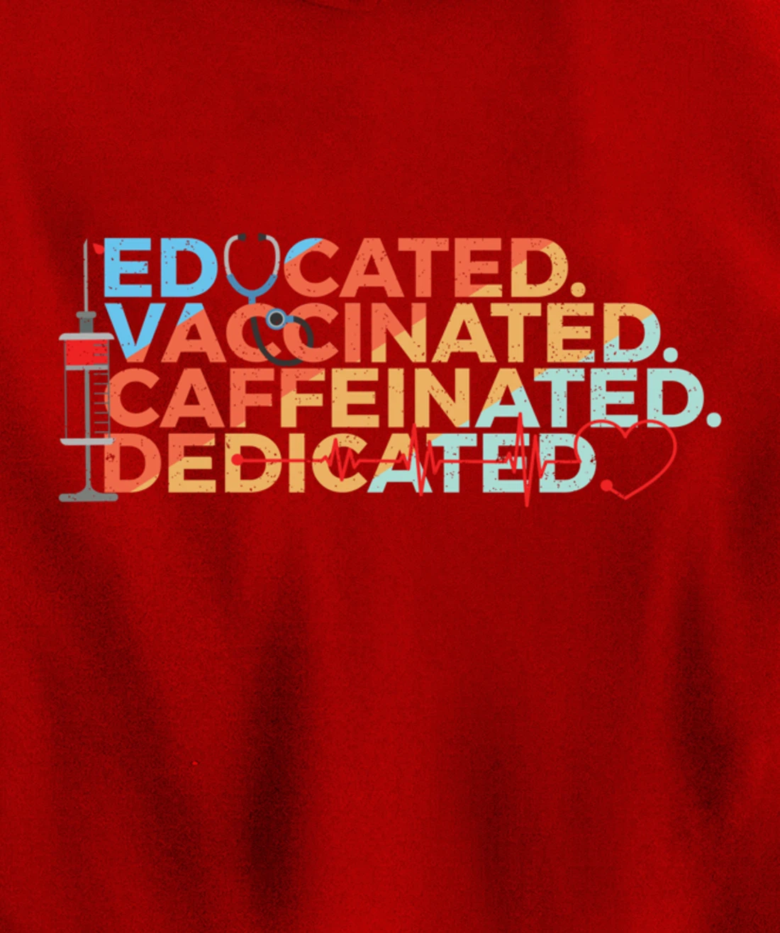 Funny Nursing Lover Graphic for Women and Men Nurse Pullover Hoodie