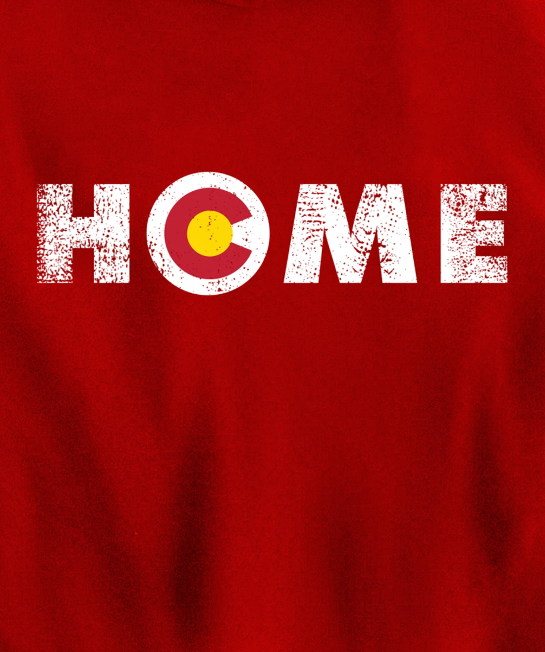 Colorado Home - Flag Mountain State USA America Patriot Pullover Hoodie