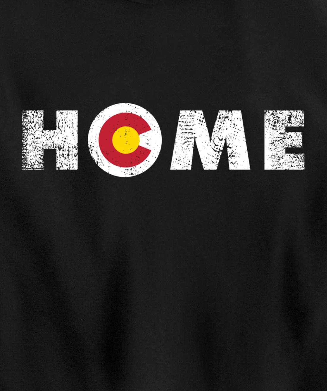 Colorado Home - Flag Mountain State USA America Patriot Pullover Hoodie