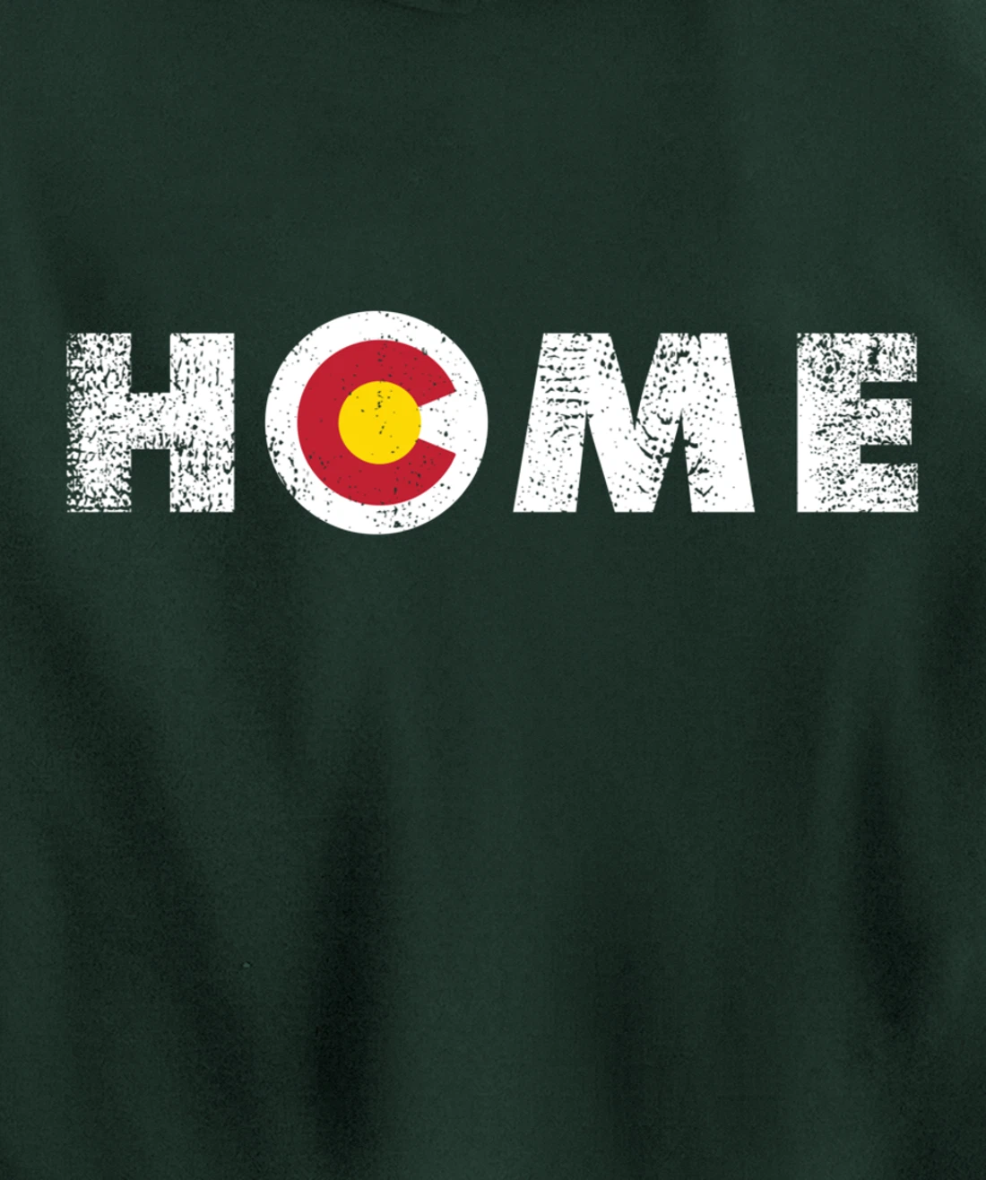 Colorado Home - Flag Mountain State USA America Patriot Pullover Hoodie