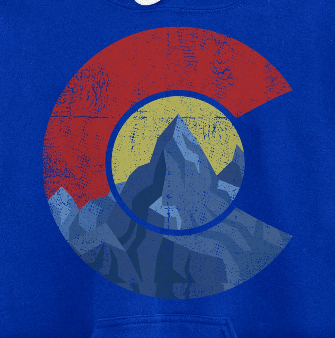 Colorado Flag Mountain State USA America Patriot Home Denver Pullover Hoodie