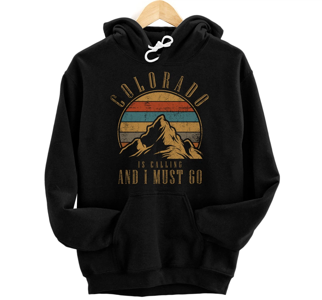 Colorado Flag Mountain State USA America Patriot Home Denver Pullover Hoodie