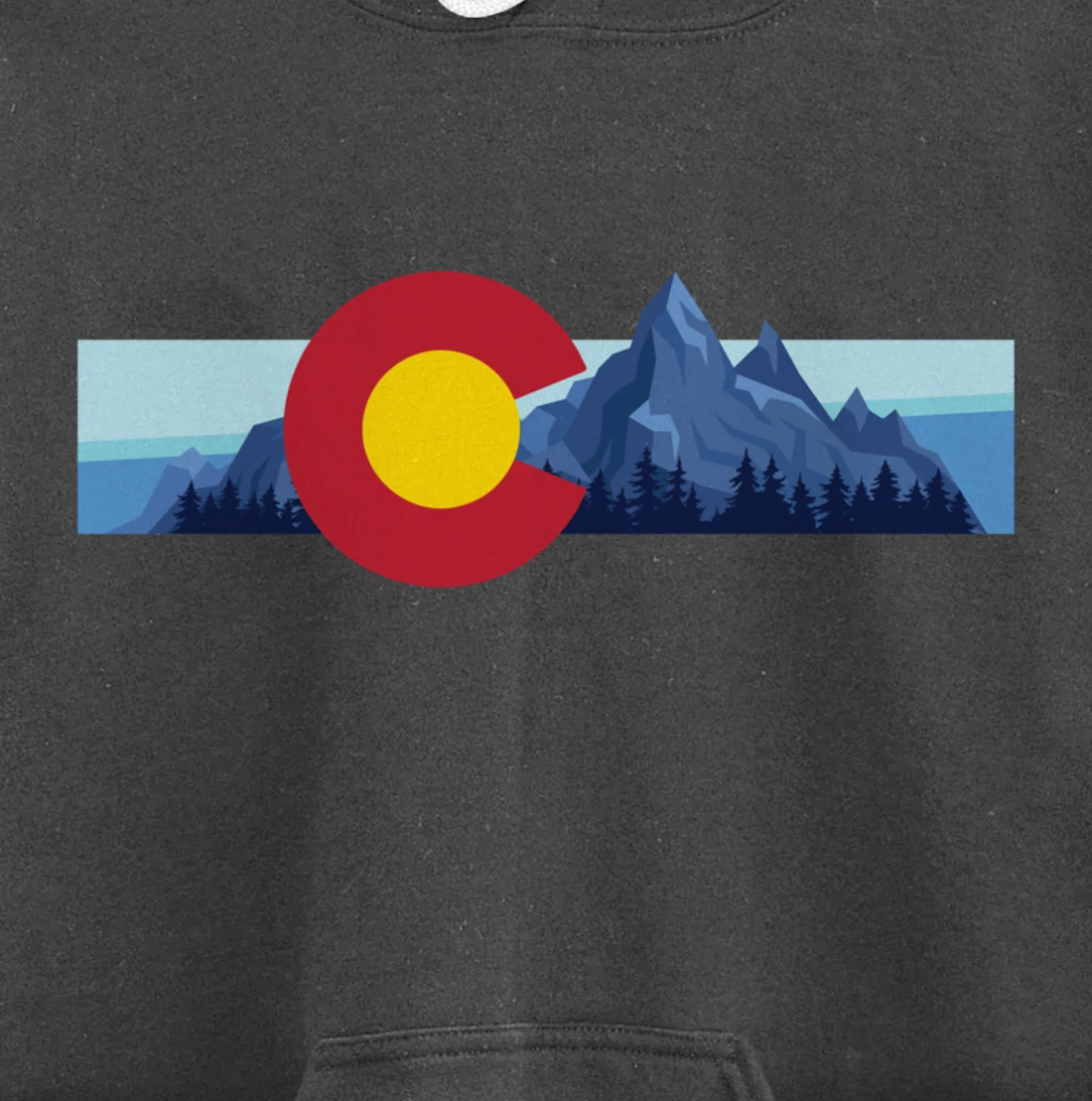 Colorado Flag Mountain State USA America Patriot Home Denver Pullover Hoodie