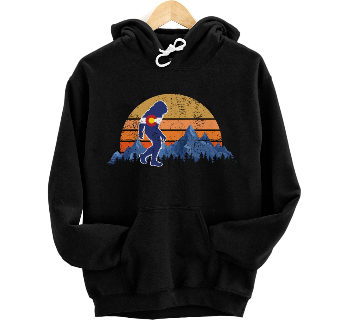 Colorado Flag Mountain State USA America Patriot Home Denver Pullover Hoodie