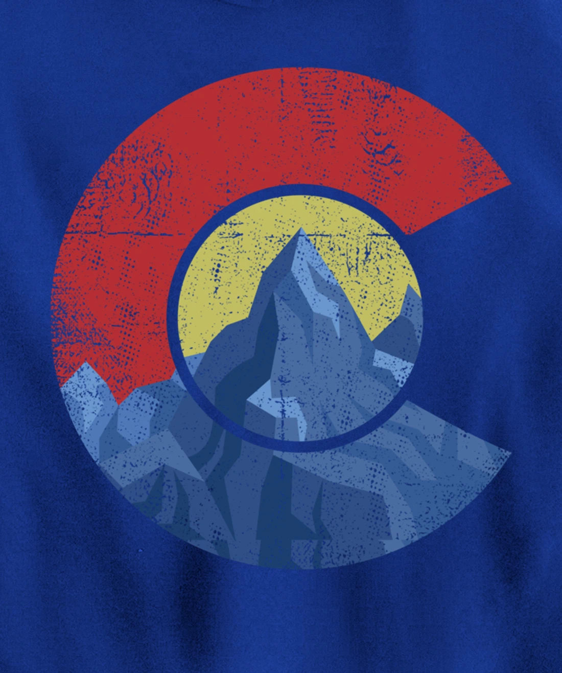 Colorado Flag Mountain State USA America Patriot Home Denver Pullover Hoodie