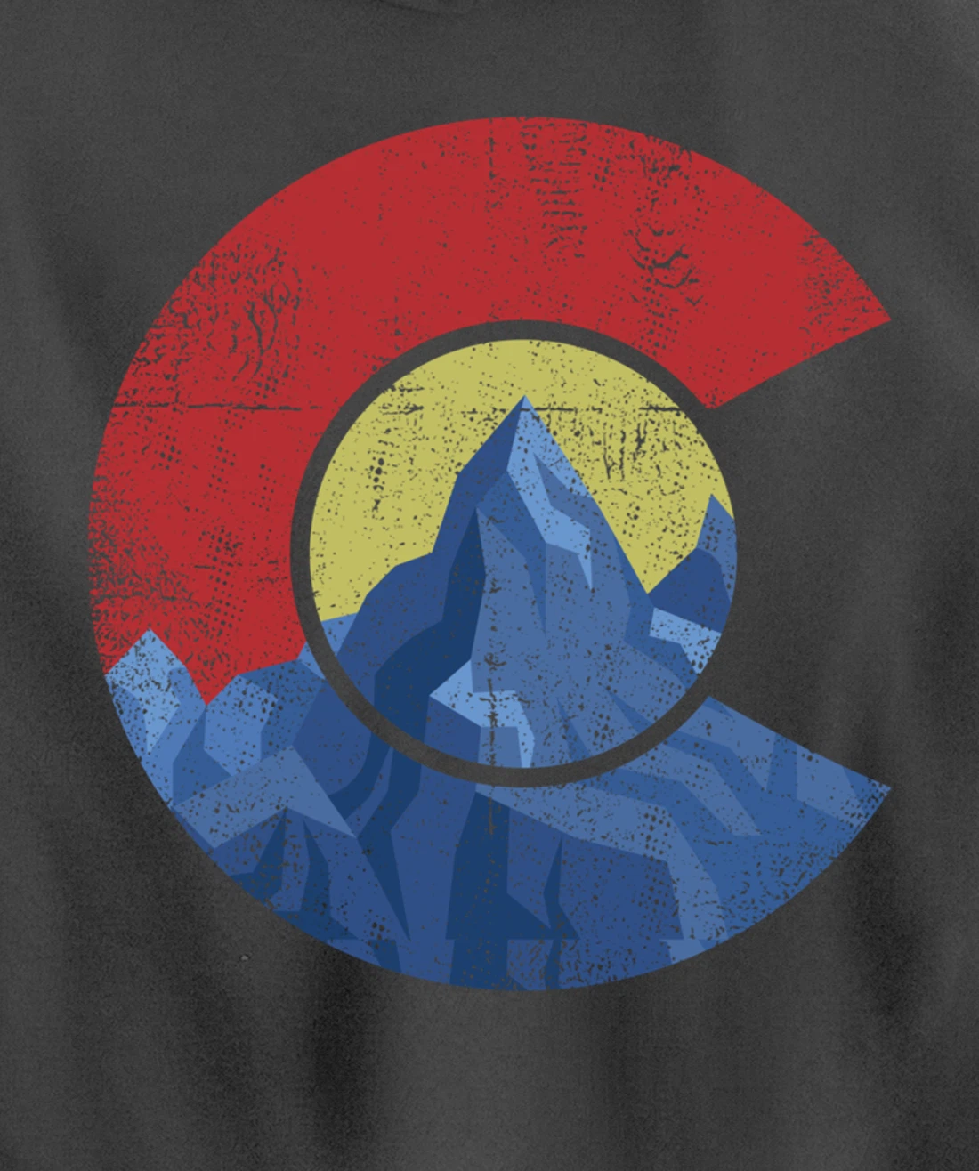 Colorado Flag Mountain State USA America Patriot Home Denver Pullover Hoodie