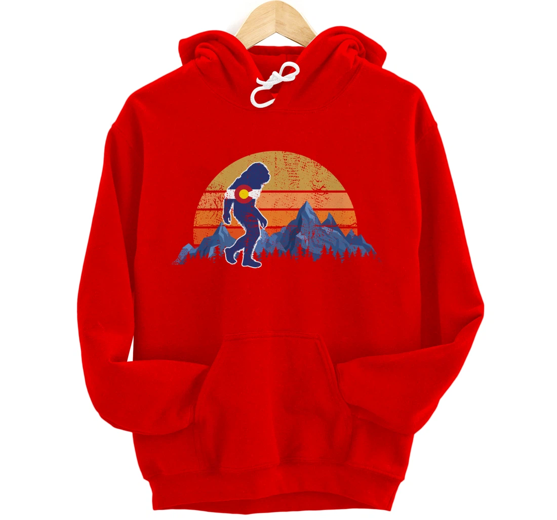 Colorado Flag Mountain State USA America Patriot Home Denver Pullover Hoodie