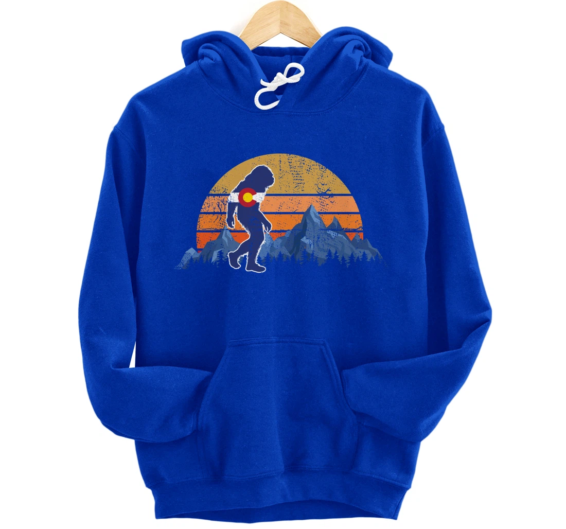 Colorado Flag Mountain State USA America Patriot Home Denver Pullover Hoodie