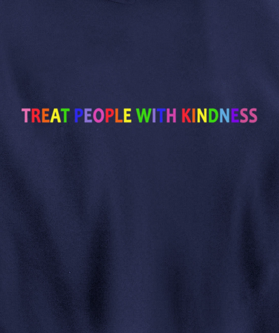 Treat People with Kindness Queer LGBTQ+ Love Equality Bi Pullover Hoodie